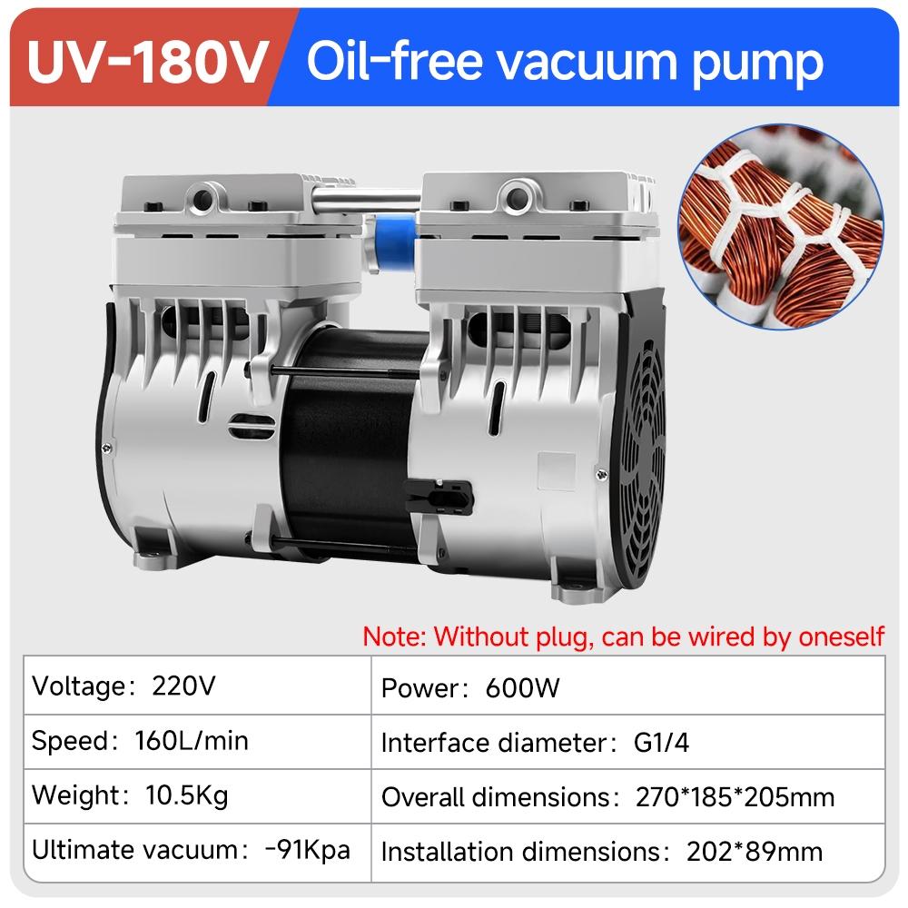 \oil-free-vacuum-pumps\uv-180v\uv-180v-oil-free-vacuum-pump-220v-specification